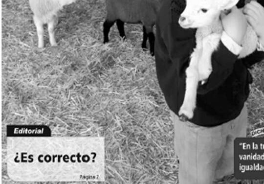 El Palenque Rural, Editorial : ¿Es Correcto?.
