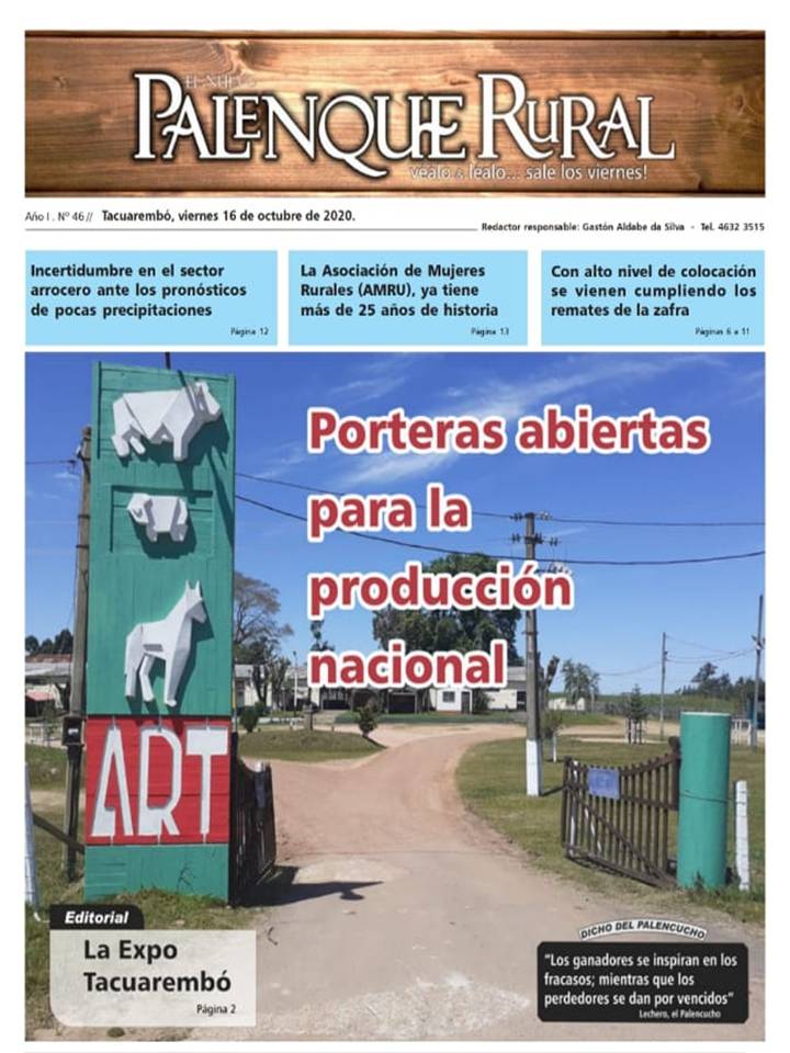 imagen tapa del palenque rural