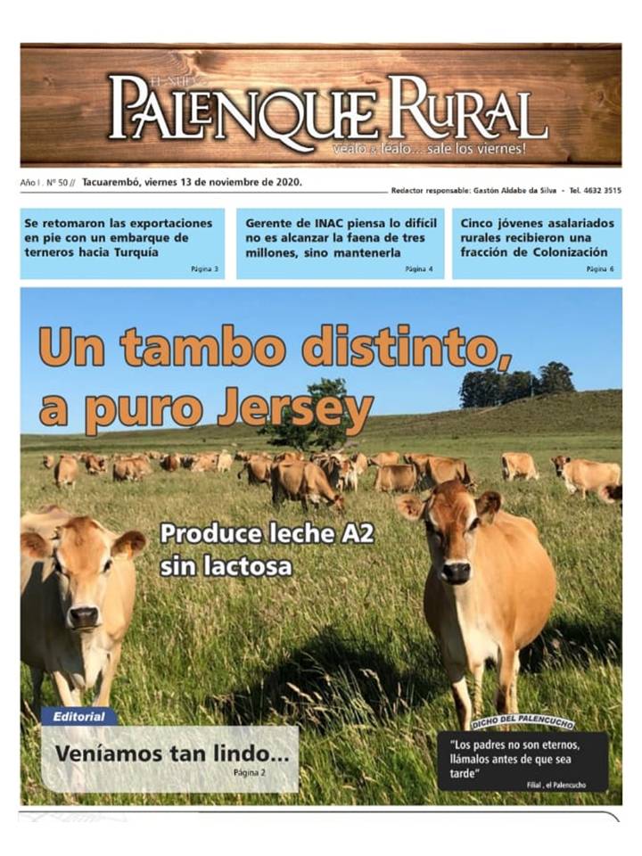 imagen de la tapa del palenque rural