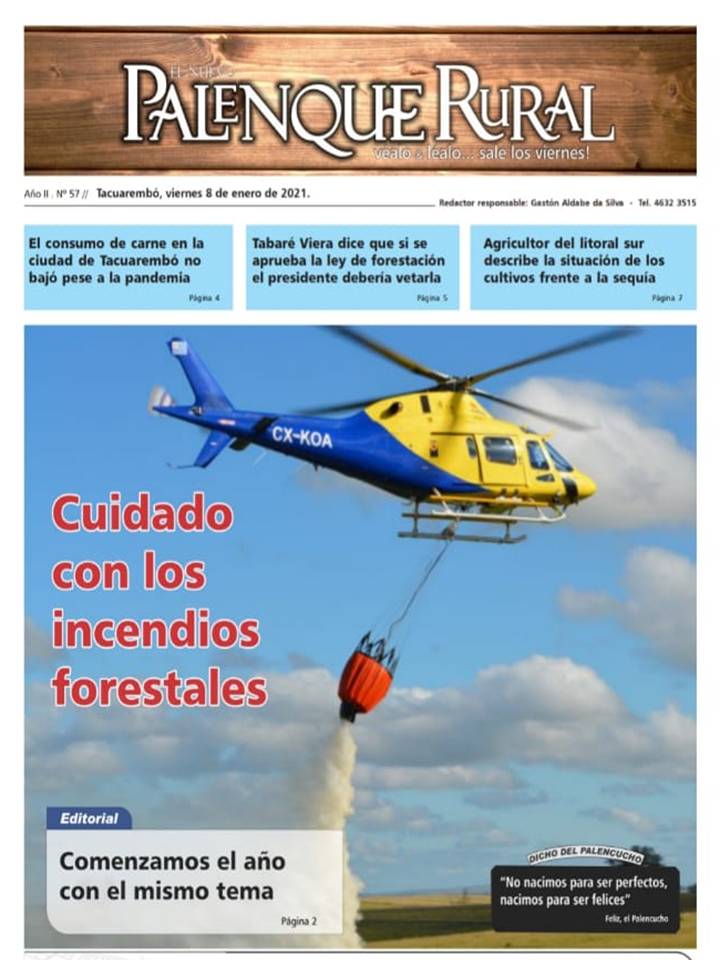 imagen de la tapa de el palenque rural: arrancamos el 2021