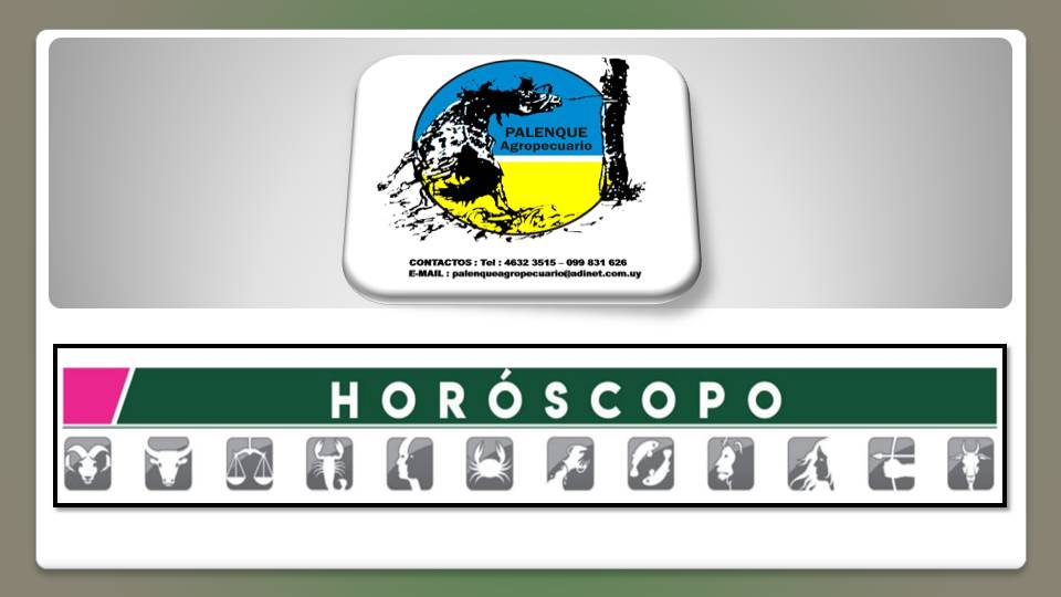 Horóscopo en Palenque Agropecuario