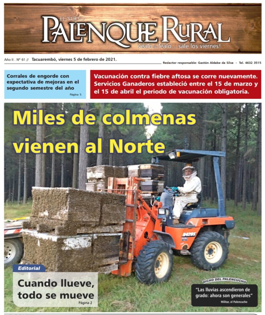 imagen de la tapa de el palenque rural: colmenas