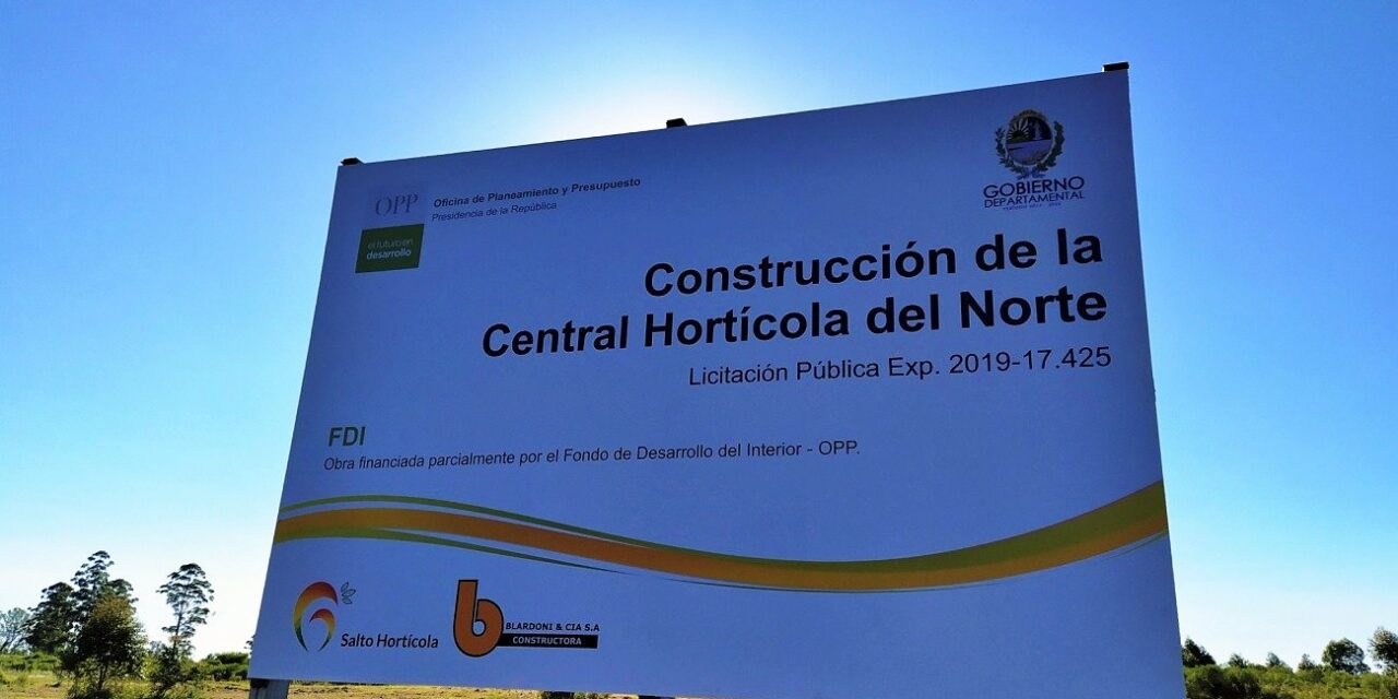 MGAP apoya construcción de Central Hortícola