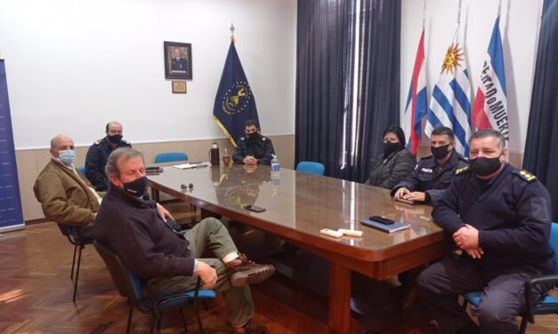 Osorio se reunió con Brigada de Seguridad Rural