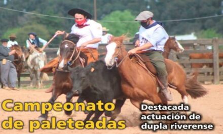 Palenque Rural: campeonato de paleteadas