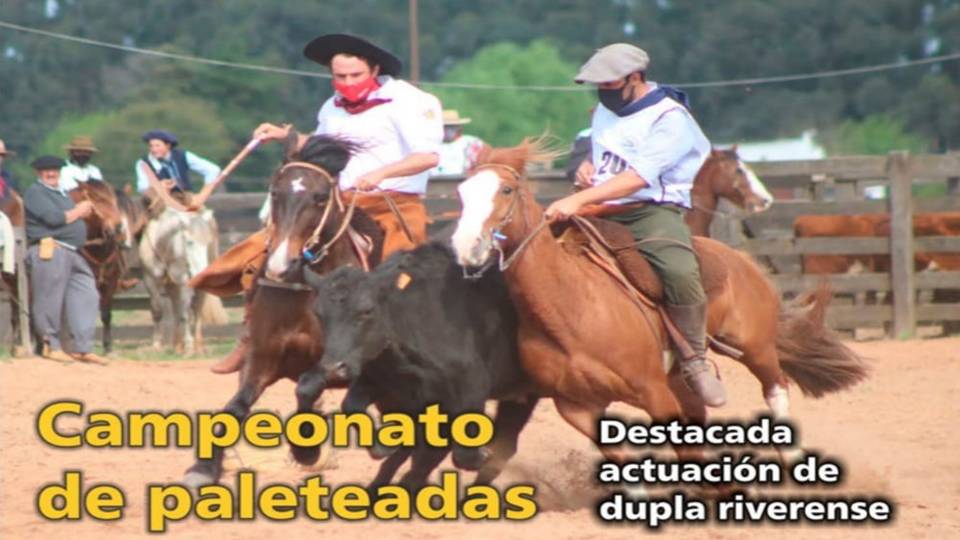 Palenque Rural: campeonato de paleteadas
