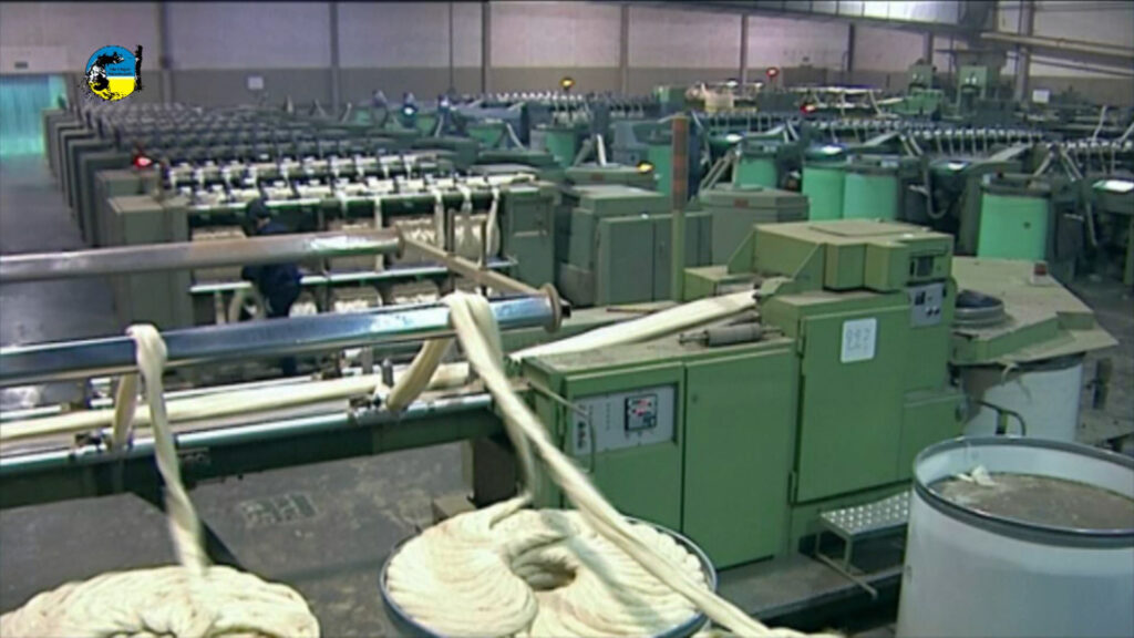 imagen de planta precesadora de lanas:  mercado uruguayo 