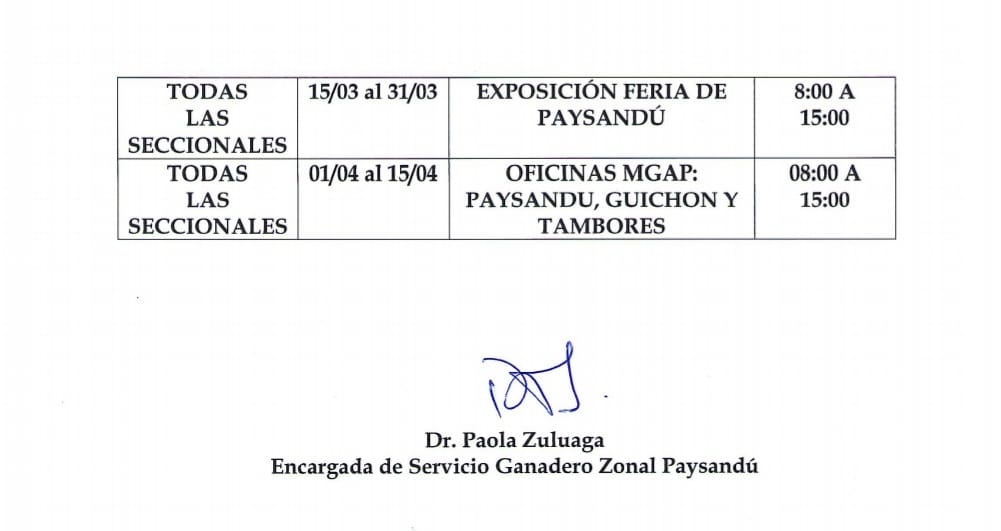imagen de entregas vacunas en paysandú