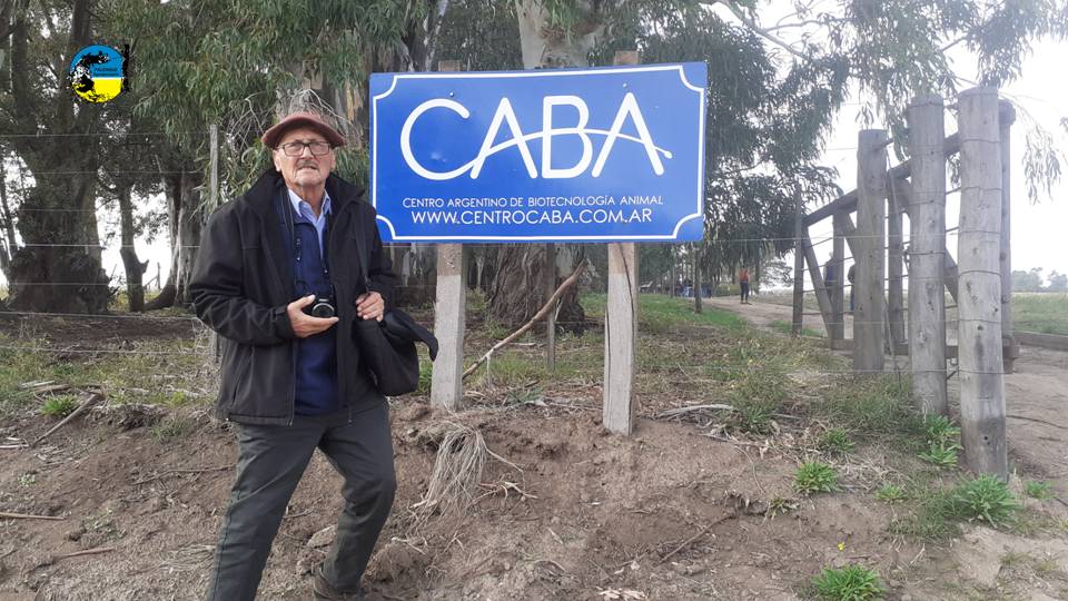 IMAGEN DE MIGUEL ÁNGEL ALDABE EN LA ENTRADA DE CABA