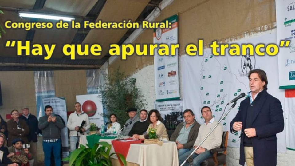 Palenque: Federación Rural en Tacuarembó