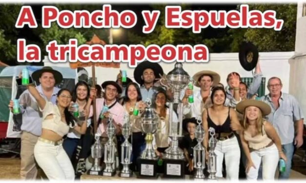 Palenque Rural: A Poncho y Espuelas tricampeona