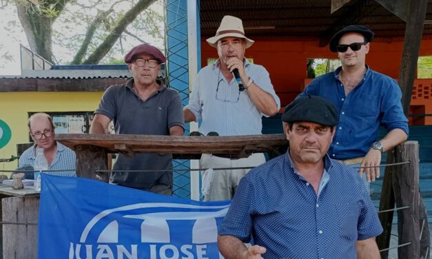 Juan José Porto dijo presente en la Rural de Tacuarembó