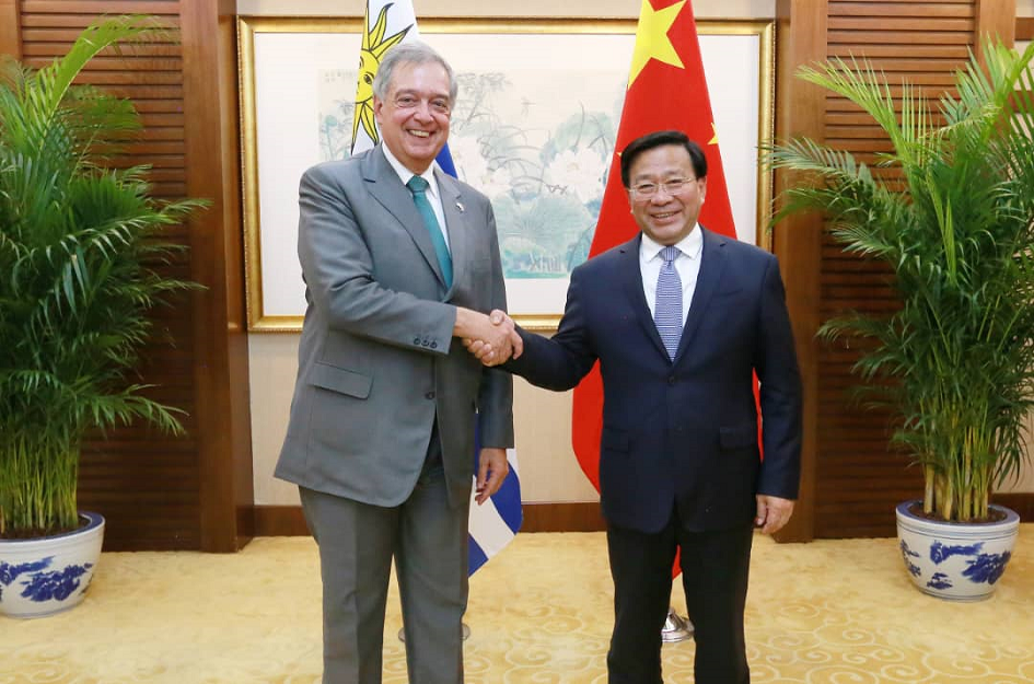 Mattos se reunió con el nuevo ministro de China