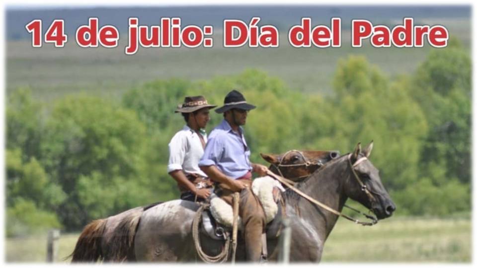 Palenque Rural: 14 de julio es el Día del Padre