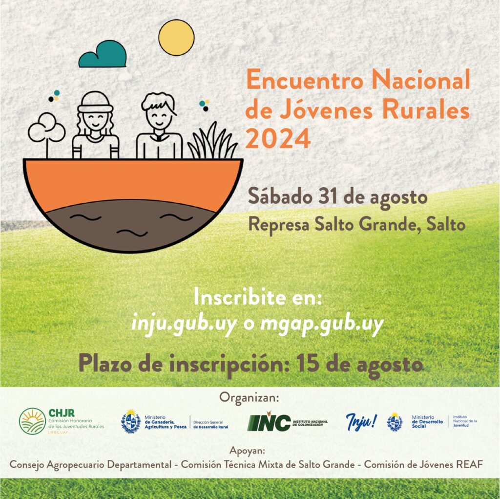 IMAGEN DEL BANNER DEL ENCUENTRO NACIONAL DE JÓVENES RURALES 2024