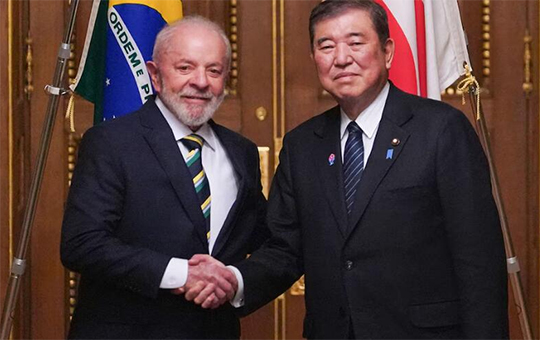 Lula está en Japón: llamó a un acuerdo con el Mercosur