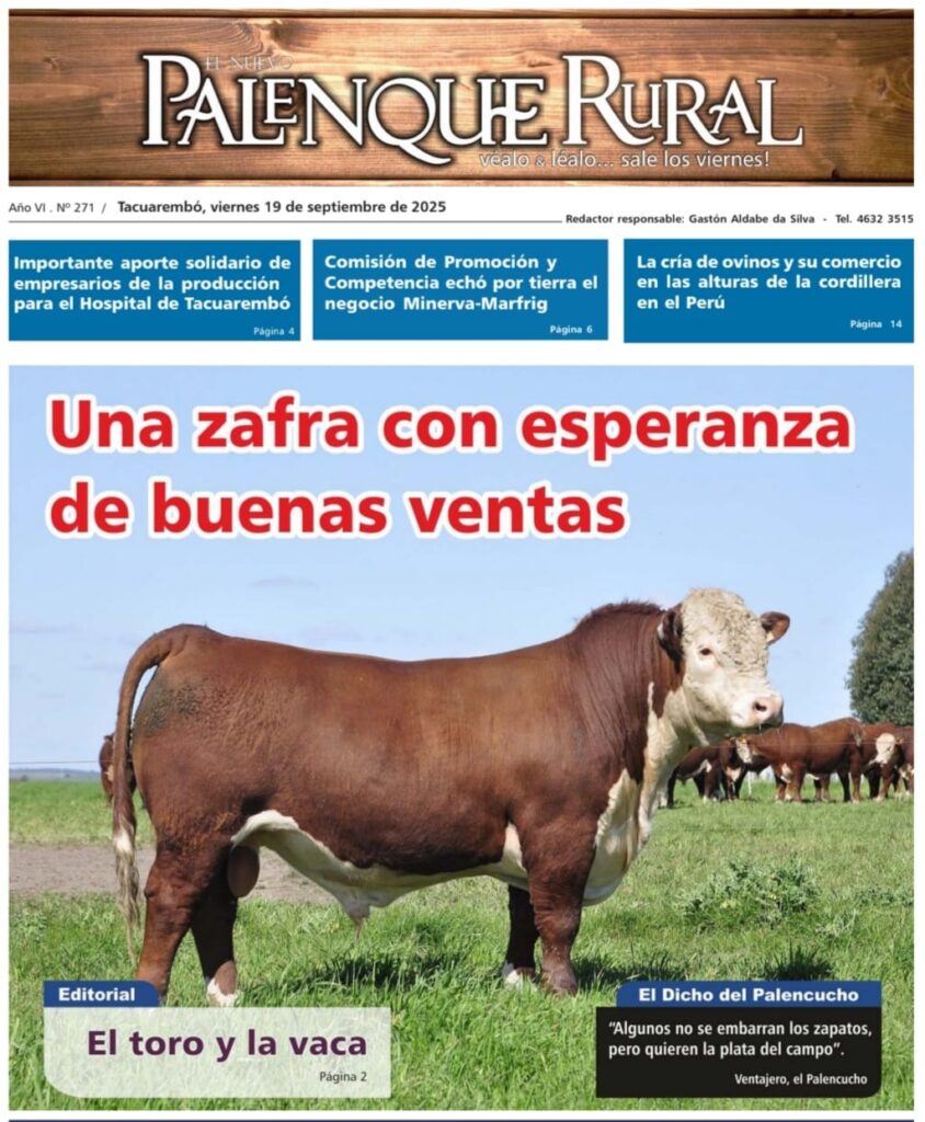 imagen de la tapa de El Palenque Rural: una zafra con esperanza de buenas ventas