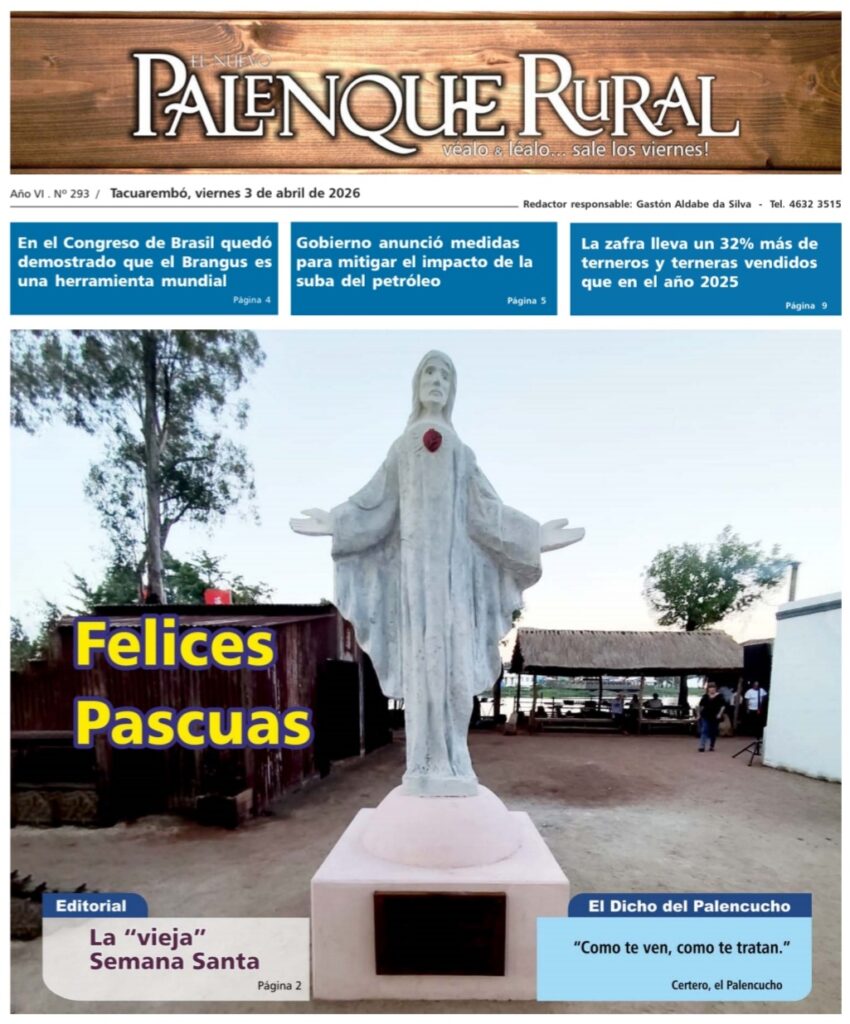 imagen de la tapa de El Palenque Rural: Felices Pascuas.