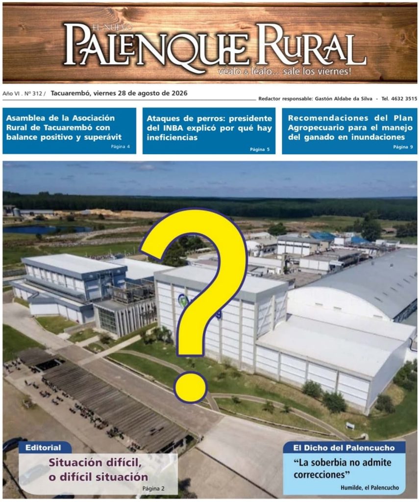 imagen de la tapa de El Palenque Rural: ?.