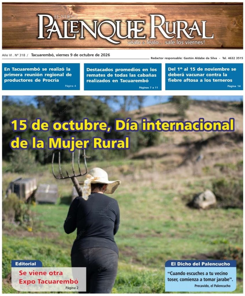 El Palenque Rural: 15 de octubre es el día internacional de la mujer rural.